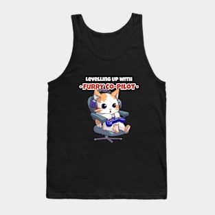 Levelling Up with Furry Co-Pilot Tank Top